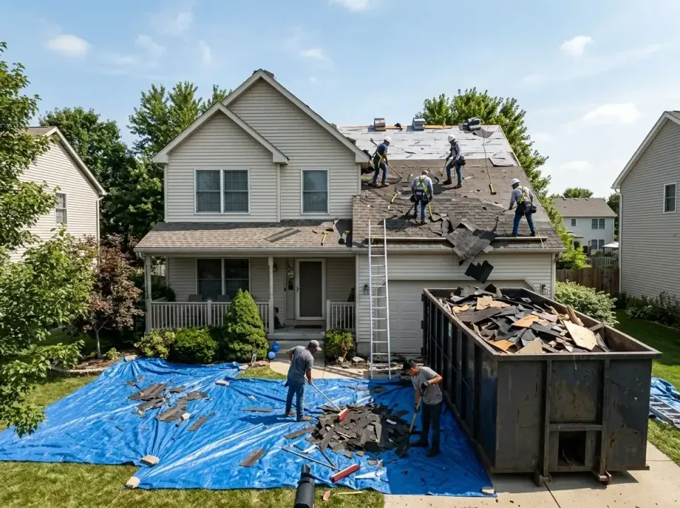 roof-replacement-debris-remova-004 — frequently asked questions, Cheapest Dumpster Rentals in Salisbury, MD